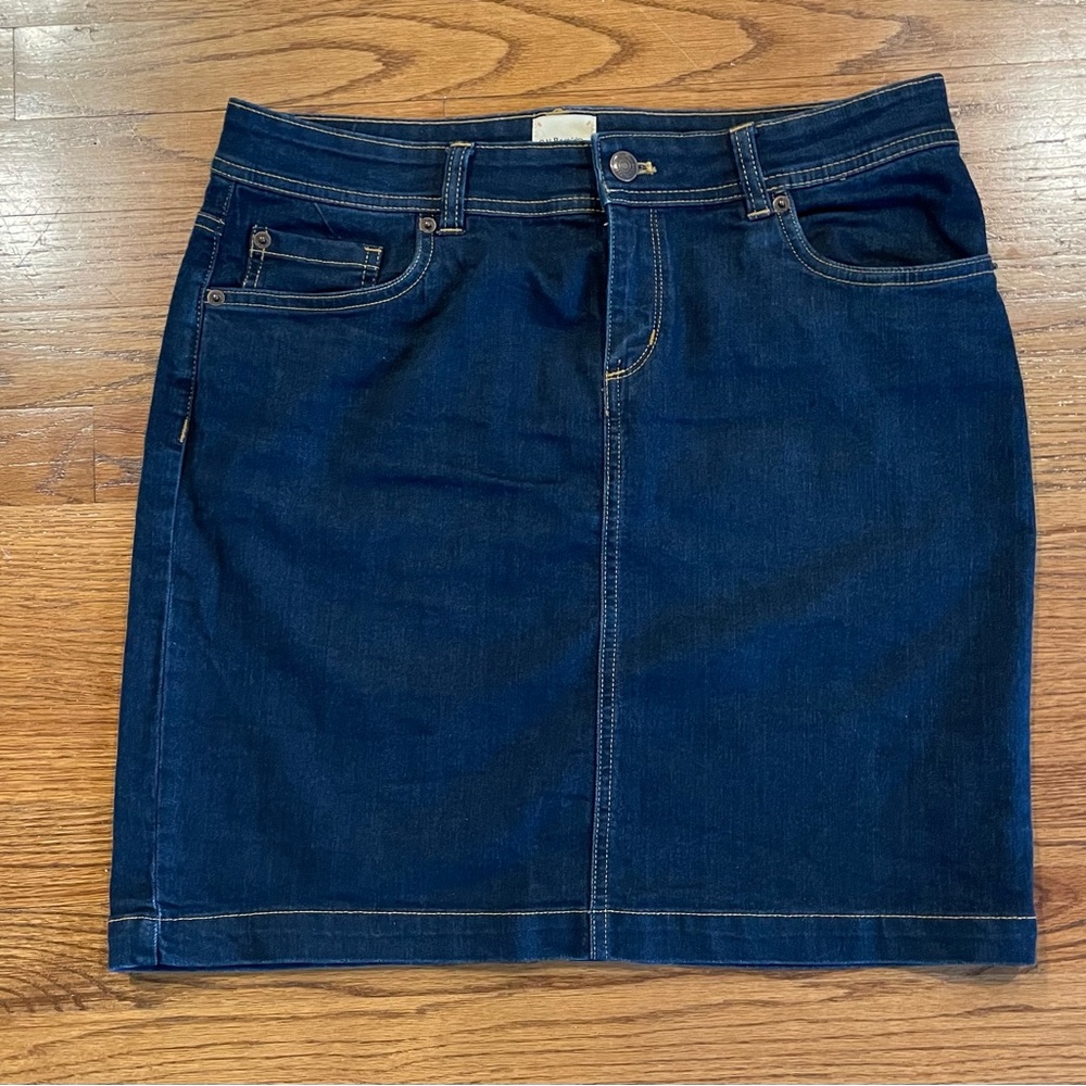G.H. Bass Denim Skirt